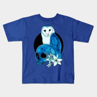 Owl Skull Kids T-Shirt